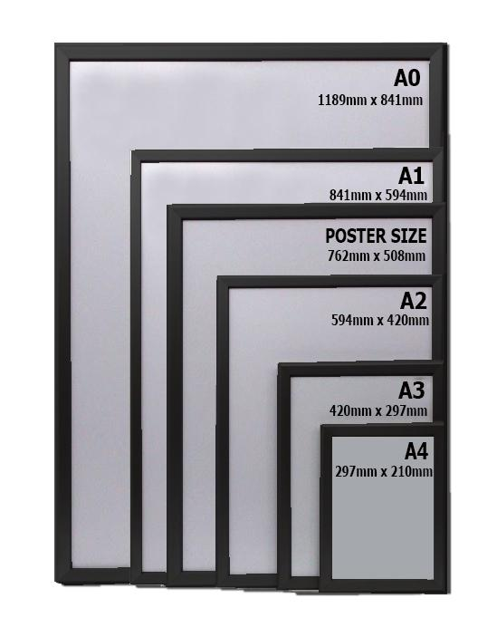 Nexchange Poster Frame (Black)
